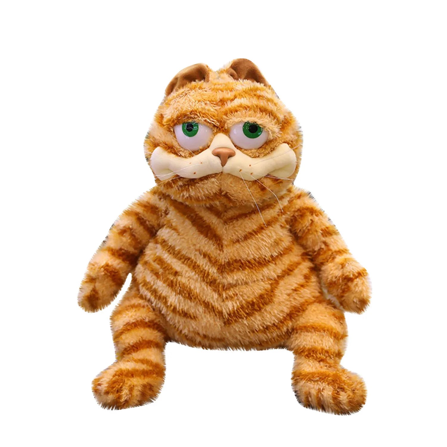 Fat Orange Cat stuffed animal plush soft toy pillow pals plushie