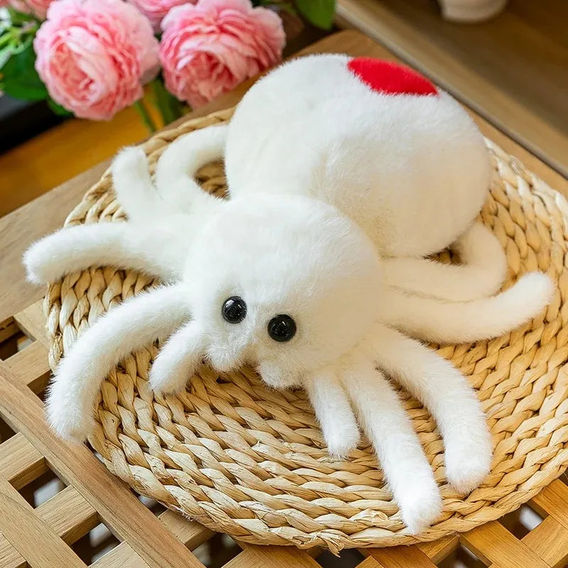 Chonky Spider Plush white stuffed animal plush soft toy pillow pals plushie