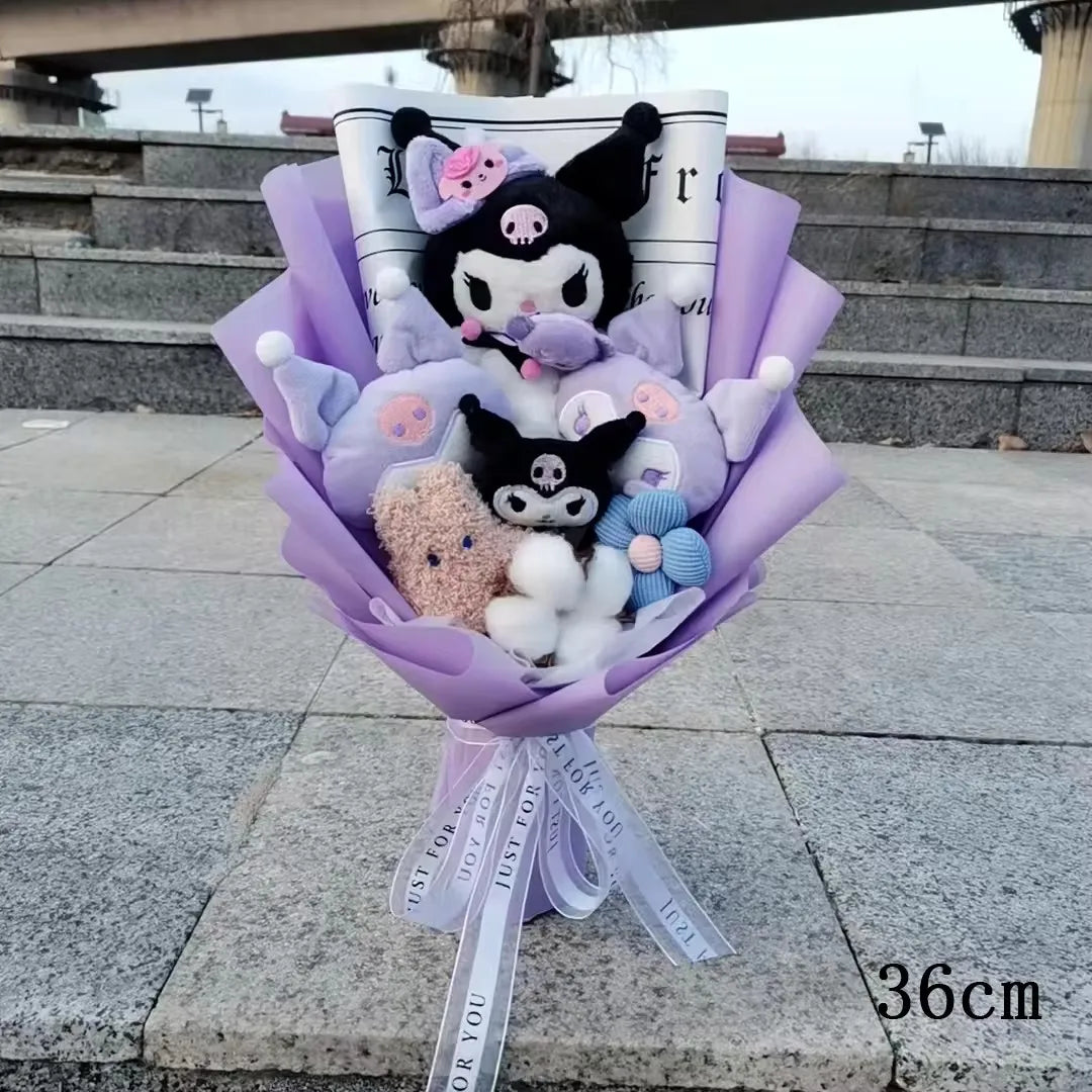 Kuromi Plush Bouquet