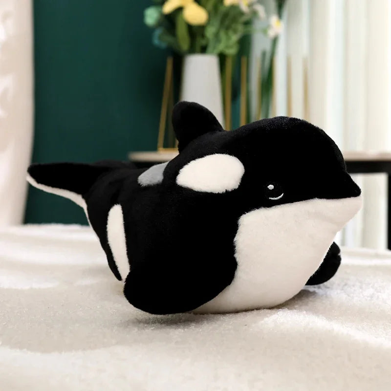 Orca stuffed animal plush soft toy pillow pals plushie