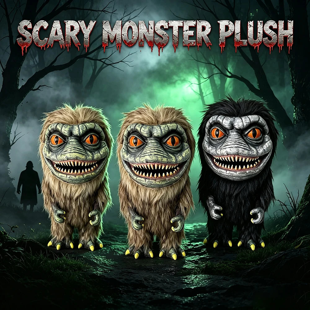Halloween Monster Plush Doll Creepy Horror Monster Toy Scary Prank Prop for Halloween Party Home Decoration Gift stuffed animal plush soft toy pillow pals plushie