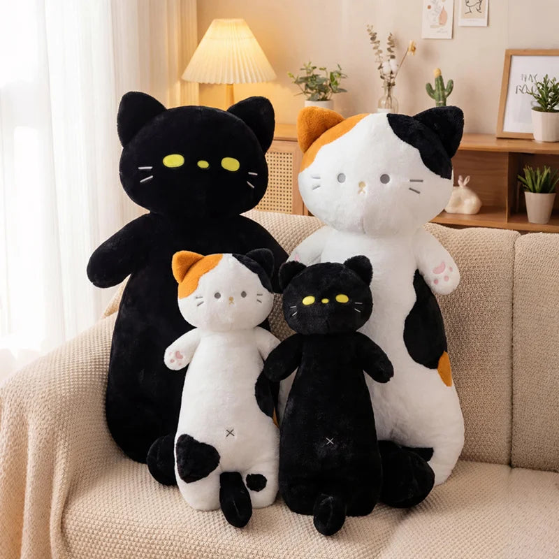 Black Cat Plush stuffed animal plush soft toy pillow pals plushie