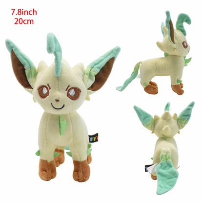 Eeveelution Collection Plushies Standing Leafeon stuffed animal plush soft toy pillow pals plushie