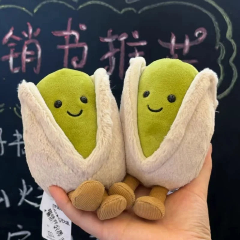 Pistachio Nut Plushies stuffed animal plush soft toy pillow pals plushie