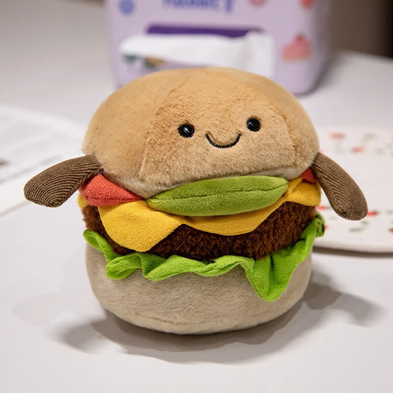 Burger A stuffed animal plush soft toy pillow pals plushie