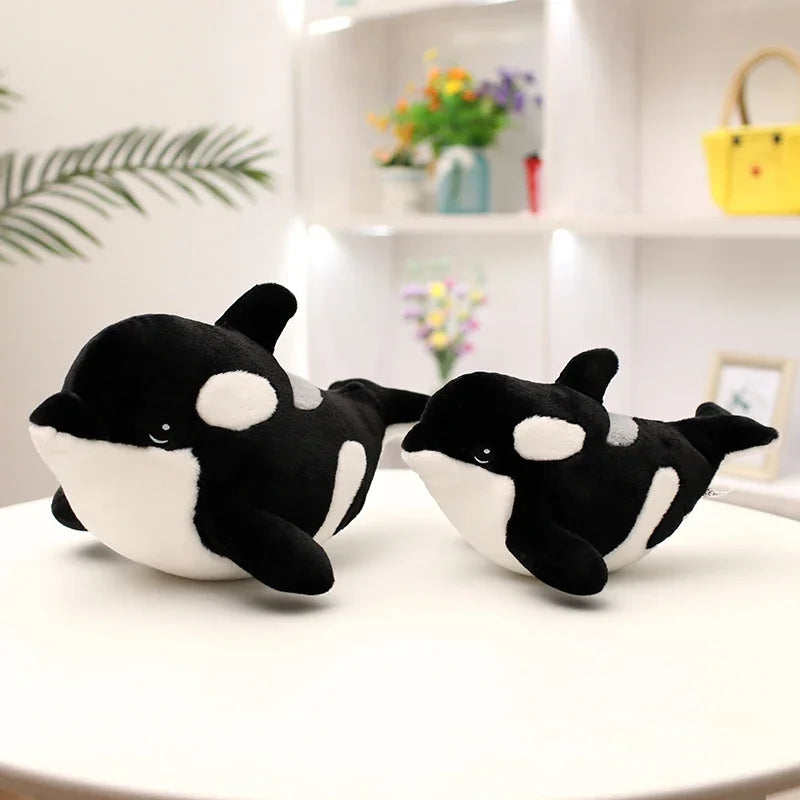 Orca stuffed animal plush soft toy pillow pals plushie