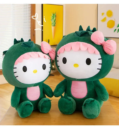 Dino Hello Kitty stuffed animal plush soft toy pillow pals plushie