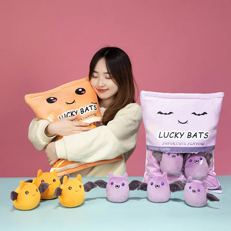 Lucky Bats Pillow stuffed animal plush soft toy pillow pals plushie