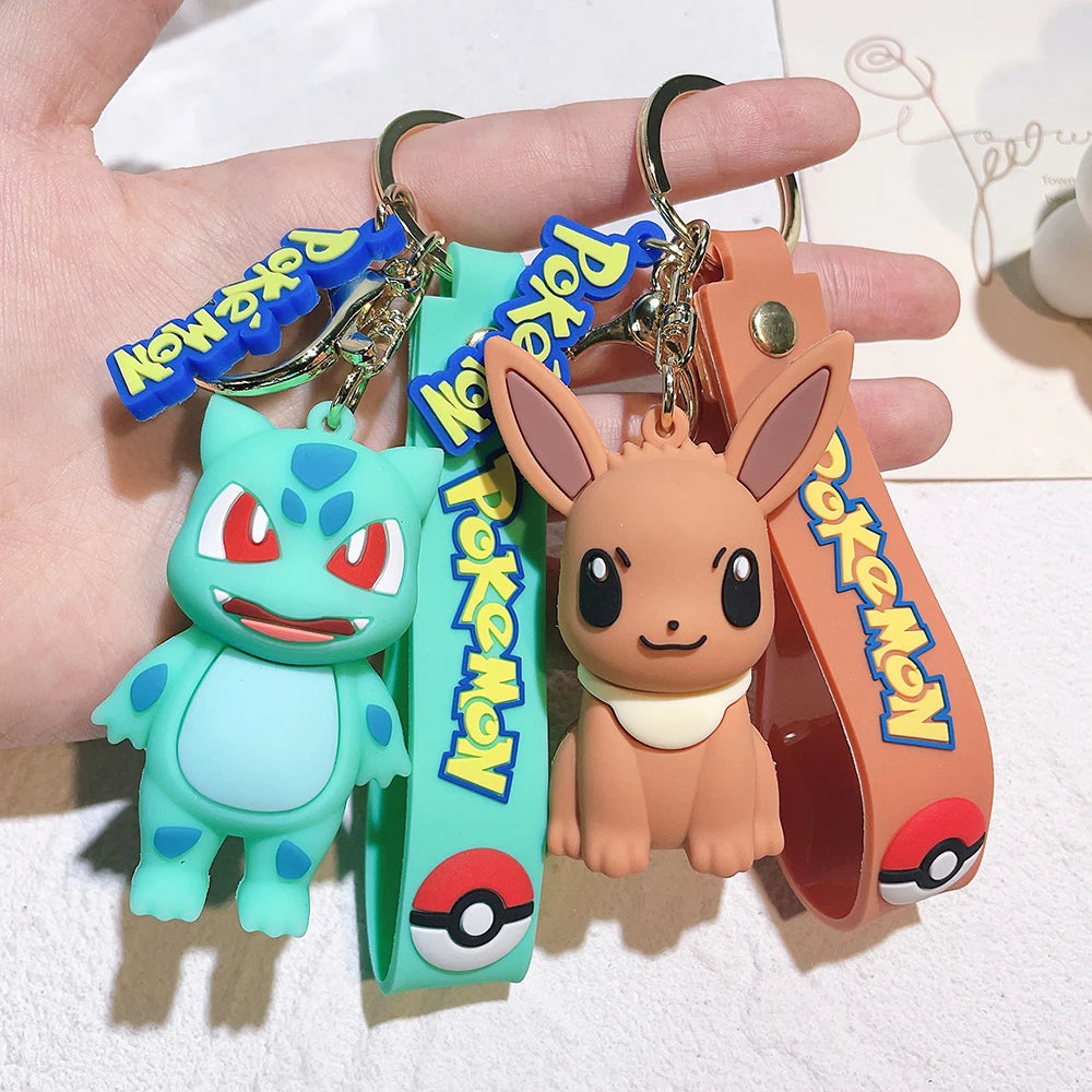 Pokemon Anime Keychain Charm stuffed animal plush soft toy pillow pals plushie