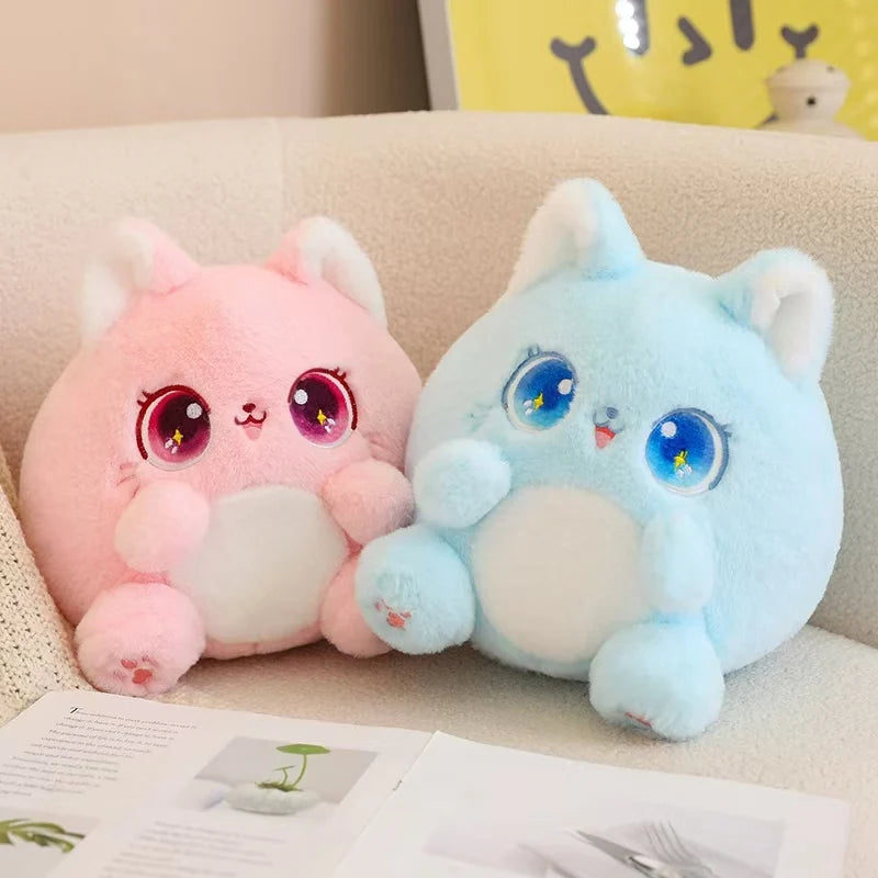 Kawaii chubby Kittens stuffed animal plush soft toy pillow pals plushie