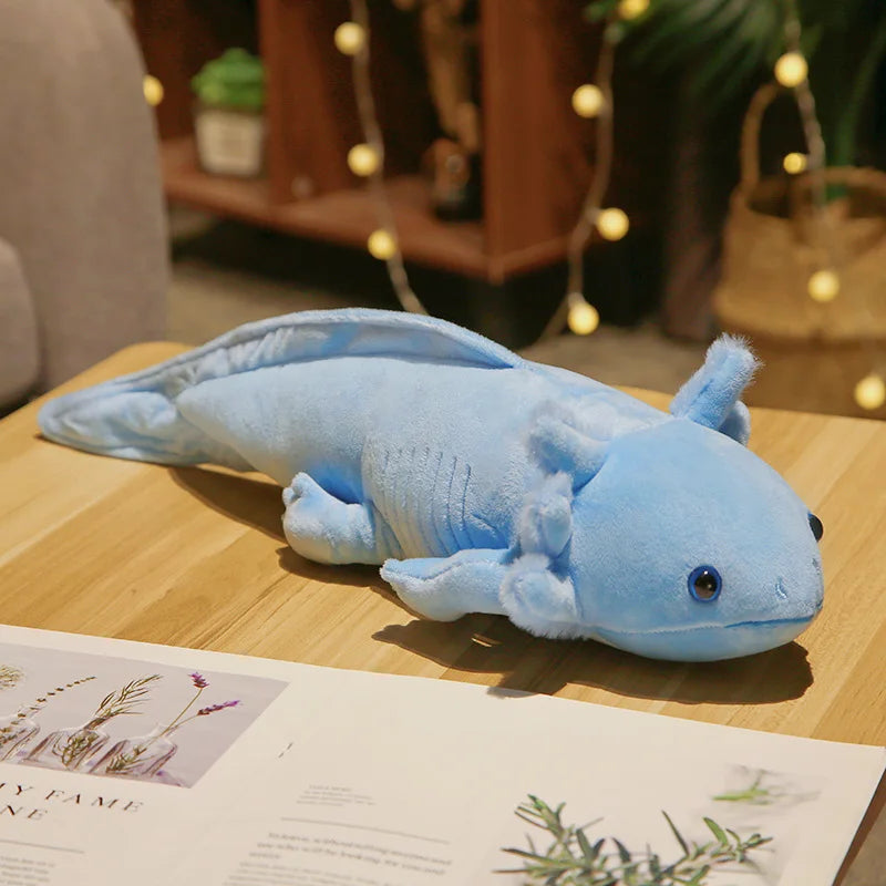 Axolotl Plush Blue 17.7IN5CM stuffed animal plush soft toy pillow pals plushie