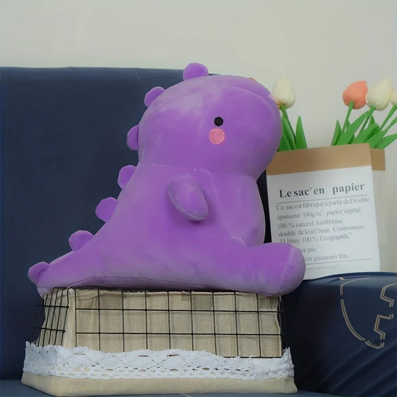 Colorful T-Rex PURPLE stuffed animal plush soft toy pillow pals plushie