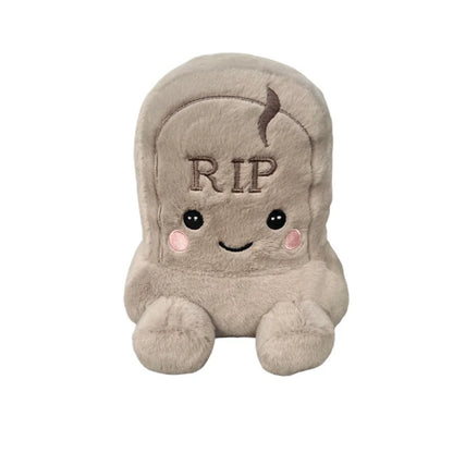 Halloween Tombstone Plush Toy Stuffed Doll Soft Grave Plushie Cute Kawaii Desktop Decoration Birthday Christmas Gift stuffed animal plush soft toy pillow pals plushie