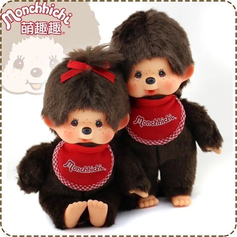 Monchhichi 18cm Plush Doll – Boy & Girl Collectible Toy