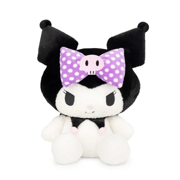 Sanrio Family Collection Black Kuromi stuffed animal plush soft toy pillow pals plushie