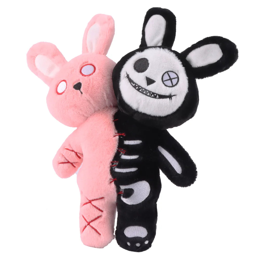 Double bunny Experiment stuffed animal plush soft toy pillow pals plushie