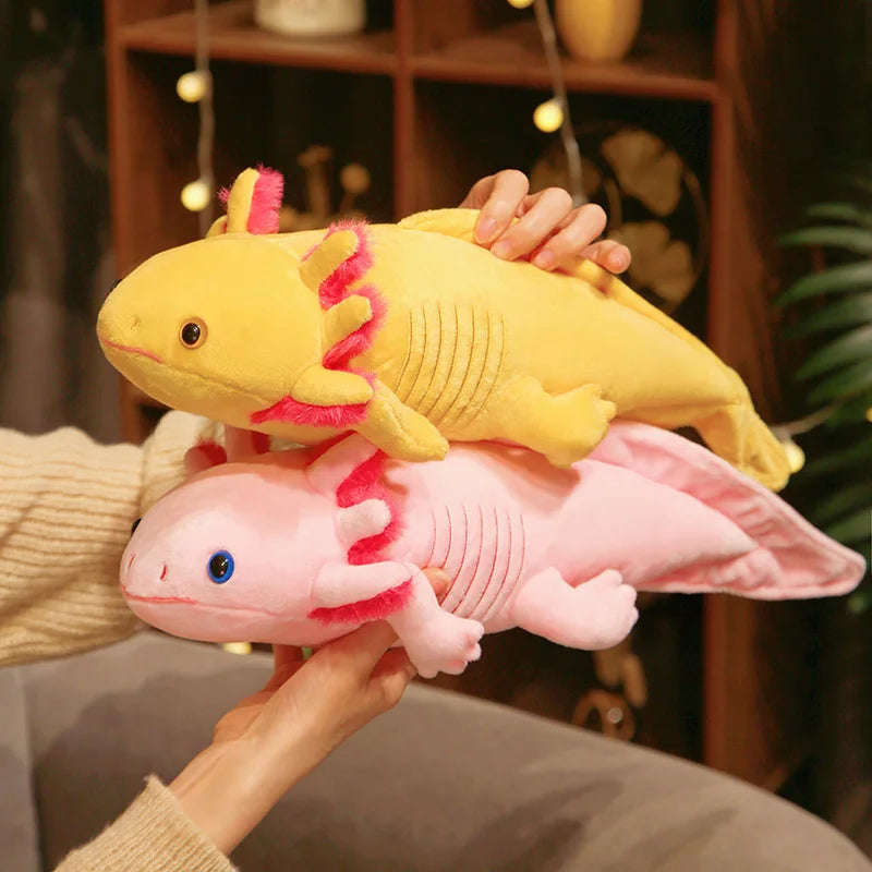 Axolotl Plush stuffed animal plush soft toy pillow pals plushie