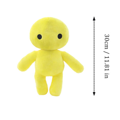 Wobbly Life Yellow stuffed animal plush soft toy pillow pals plushie