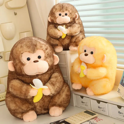 Lucky Monkey stuffed animal plush soft toy pillow pals plushie