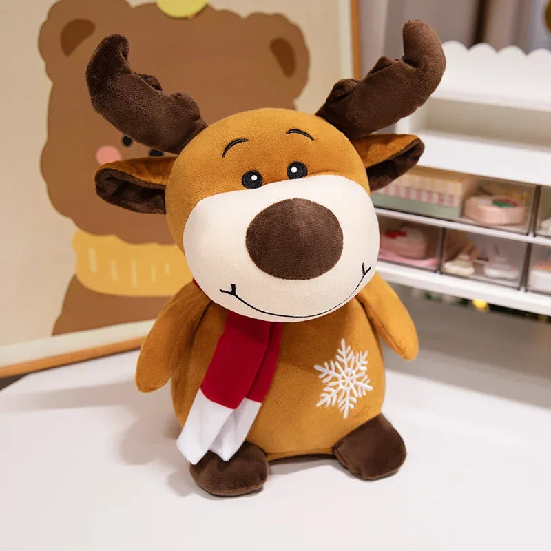 Christmas Series deer stuffed animal plush soft toy pillow pals plushie