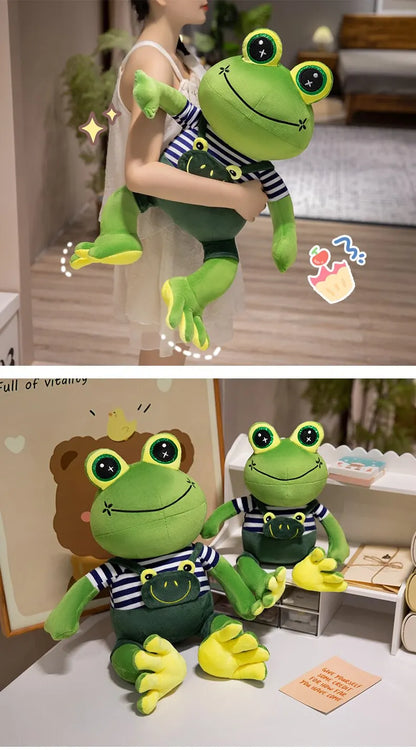 Jab Frog Coach Plush Toy – Cute Gaming Frog Stuffed Animal