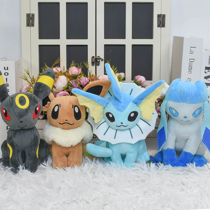 Plüschtiere der Eeveelution-Kollektion