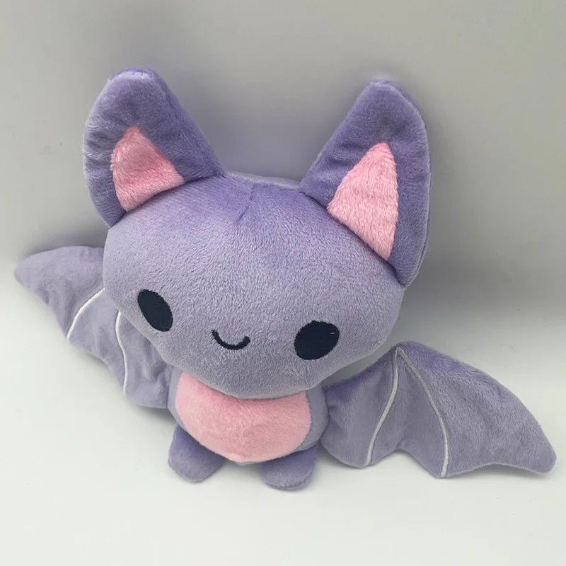 Halloween Plushies Mini Lavender Sleepy Bat Plush Toys Cute Cartoon Skeleton Cat Pillow Soft Ghost Models Halloween Kids Gifts stuffed animal plush soft toy pillow pals plushie