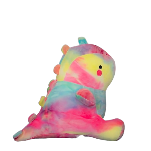 Colorful T-Rex stuffed animal plush soft toy pillow pals plushie