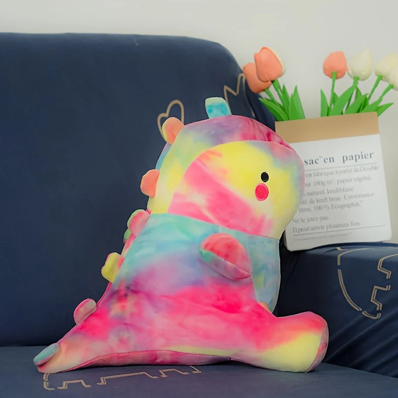 Colorful T-Rex Colorful stuffed animal plush soft toy pillow pals plushie