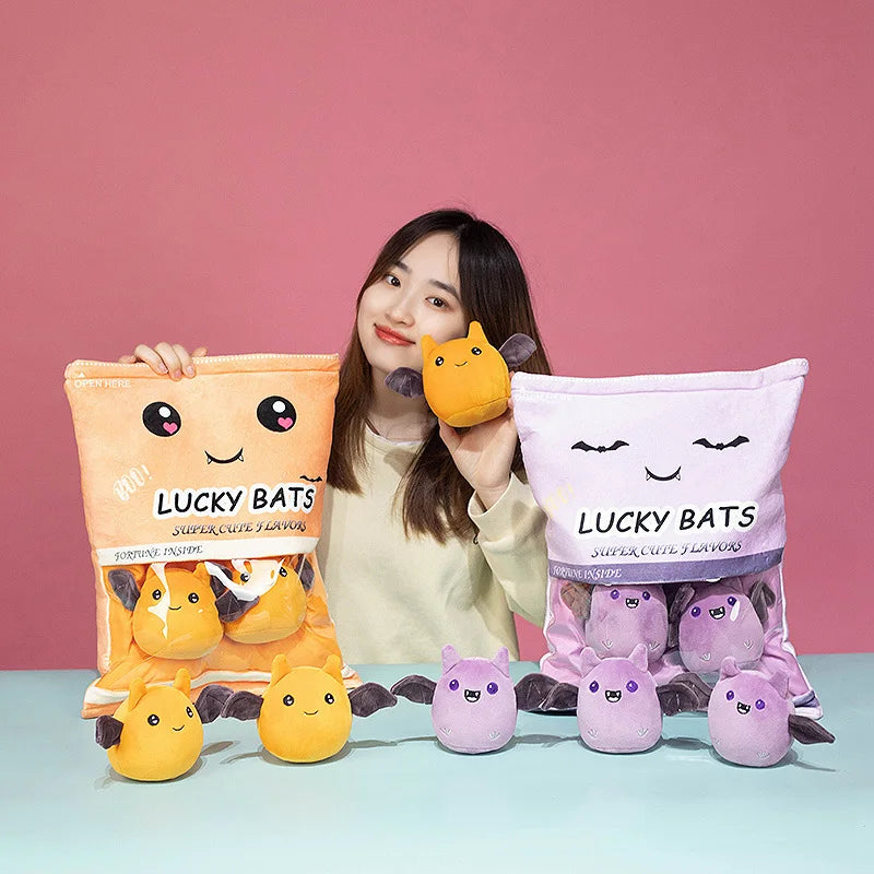 Lucky Bats Pillow stuffed animal plush soft toy pillow pals plushie