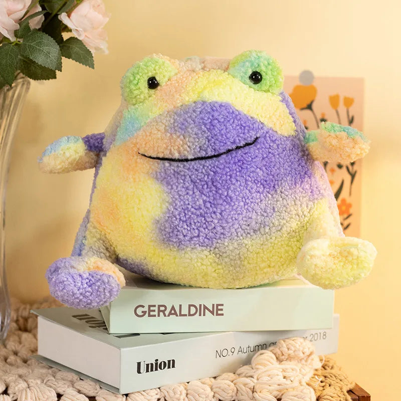 Smoll Froggy Purple 30x30x22cm stuffed animal plush soft toy pillow pals plushie