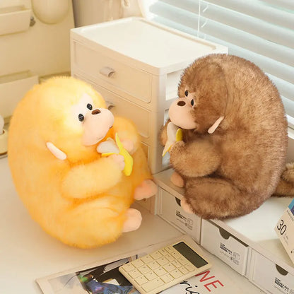 Lucky Monkey stuffed animal plush soft toy pillow pals plushie