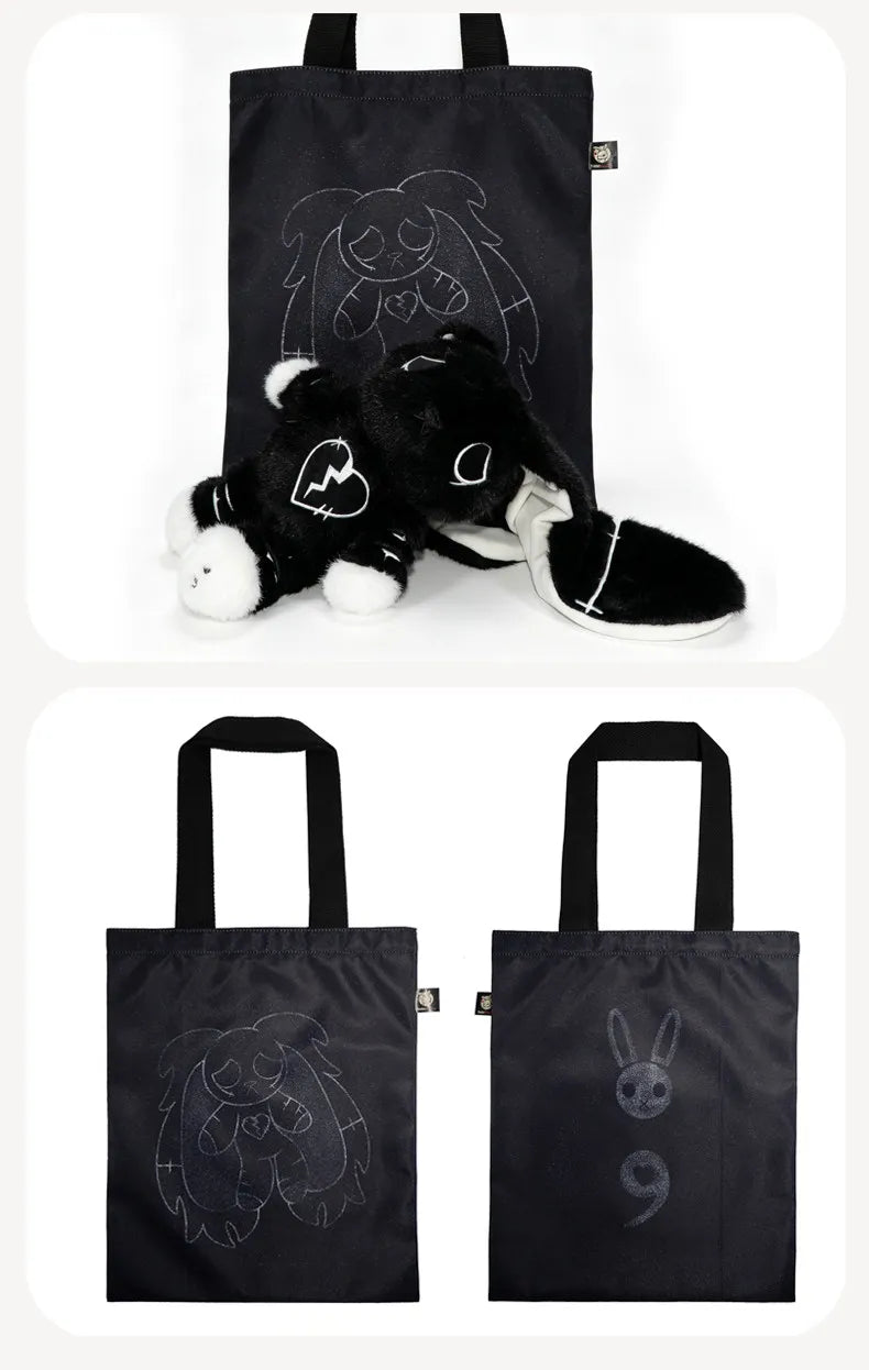 Depressed Dreadful Rabbit Plush | Emo Plush Collection