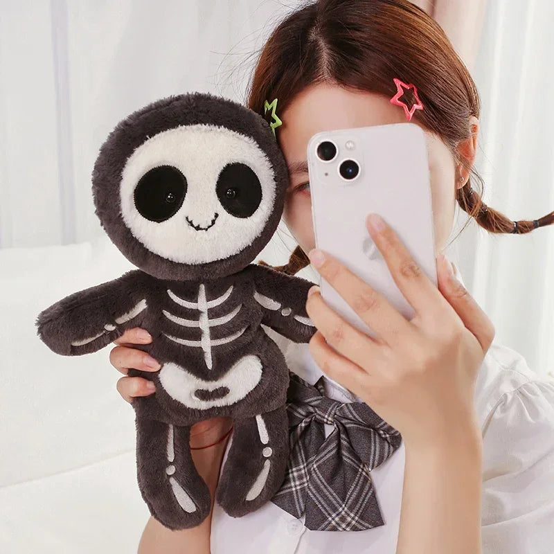 Skeleton & Mummy stuffed animal plush soft toy pillow pals plushie