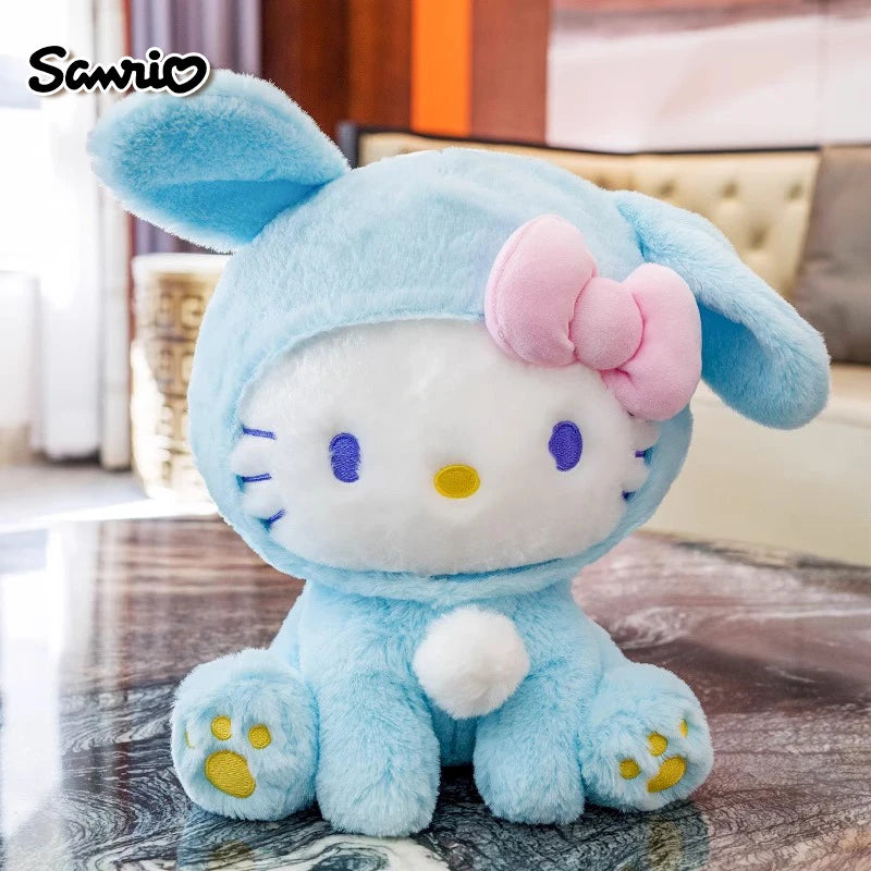 Bunny Hello Kitty Plush – Adorable Sanrio Stuffed Animal Cuddle Buddy ...