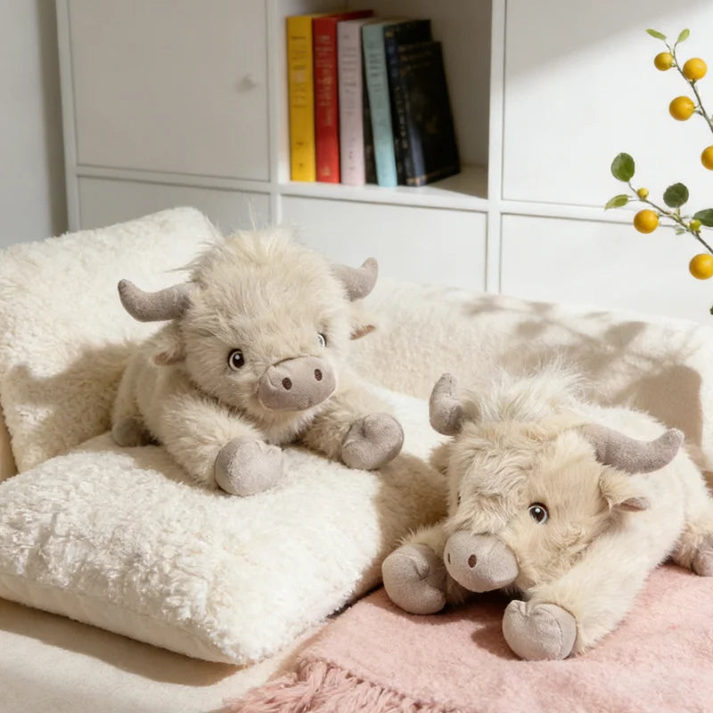 Highland Cow Plush stuffed animal plush soft toy pillow pals plushie