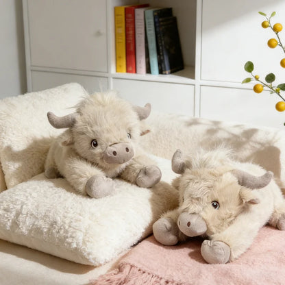 Highland Cow Plush stuffed animal plush soft toy pillow pals plushie