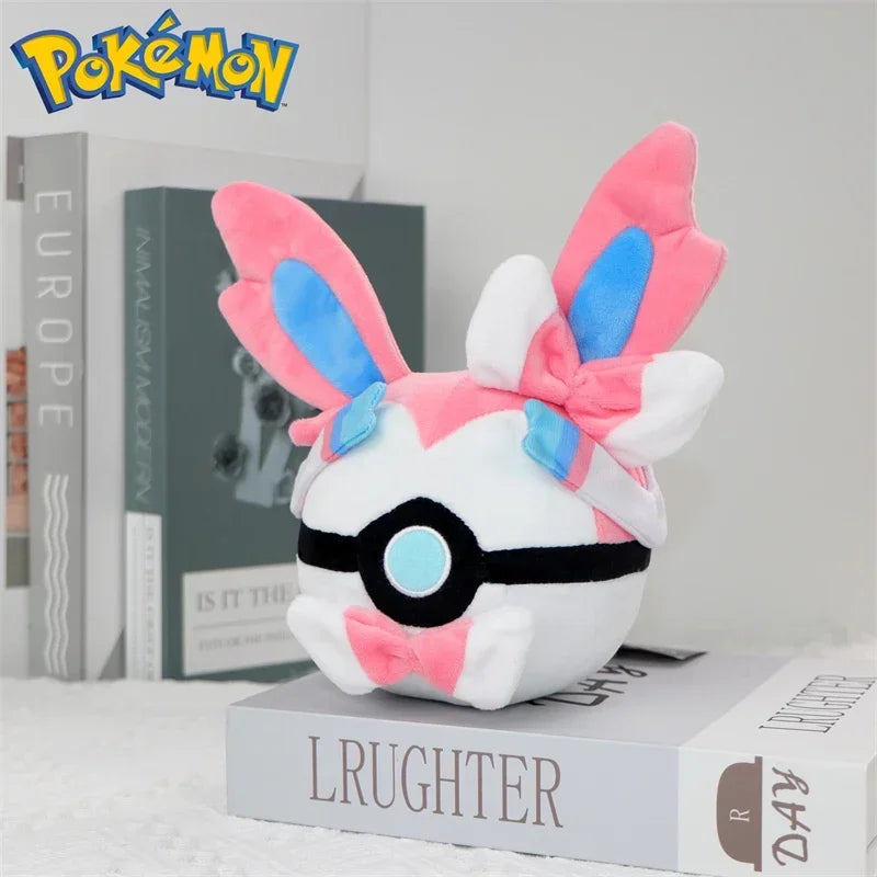 Sylveon Pokeball stuffed animal plush soft toy pillow pals plushie