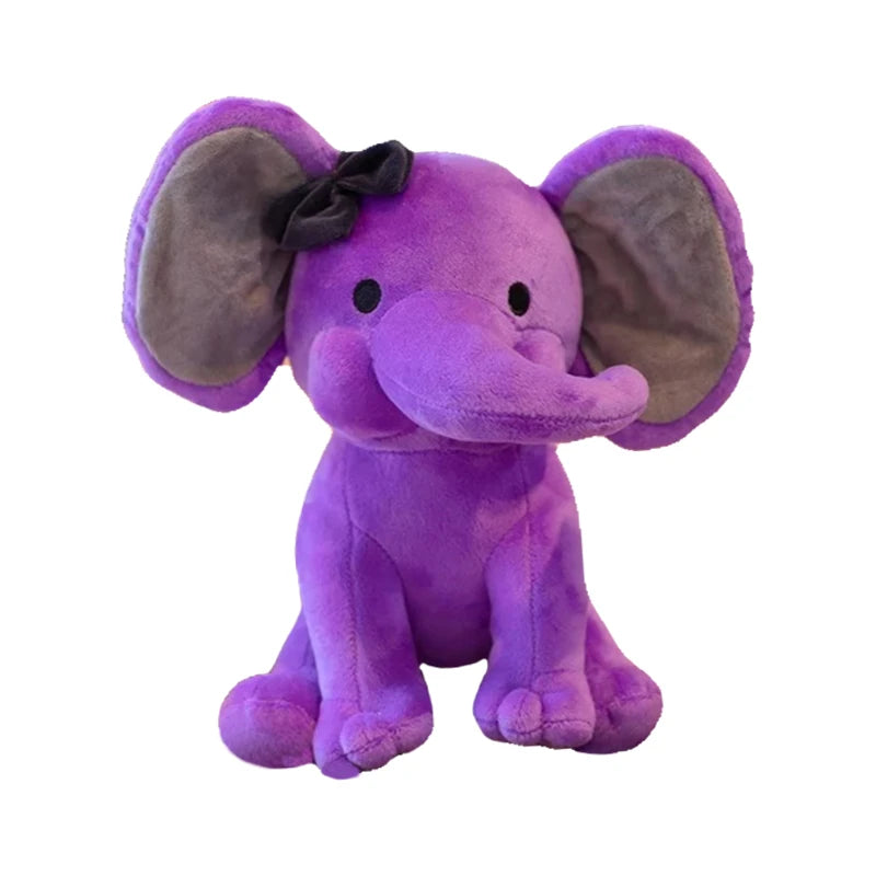 Colorful Elephants Plushies Purple 25cm stuffed animal plush soft toy pillow pals plushie