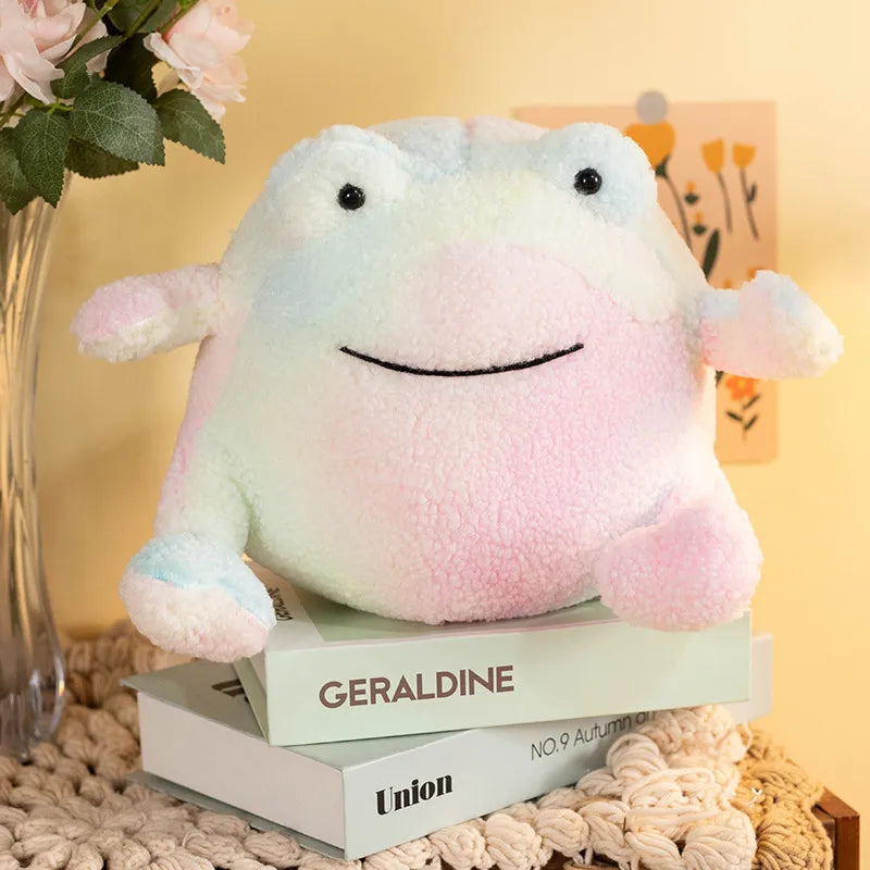 Smoll Froggy Light Pink 30x30x22cm stuffed animal plush soft toy pillow pals plushie