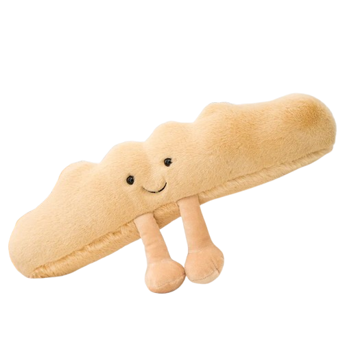 Baguette stuffed animal plush soft toy pillow pals plushie