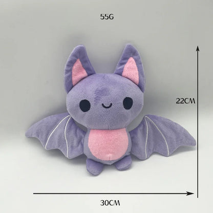 Halloween Plushies Mini Lavender Sleepy Bat Plush Toys Cute Cartoon Skeleton Cat Pillow Soft Ghost Models Halloween Kids Gifts B stuffed animal plush soft toy pillow pals plushie