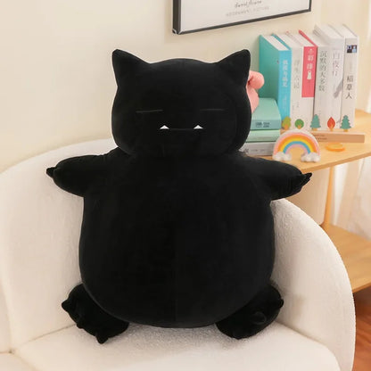 Dark Snorlax stuffed animal plush soft toy pillow pals plushie
