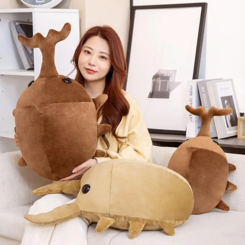 Giant Beetle Plush stuffed animal plushie insect toy pillow gift for ...