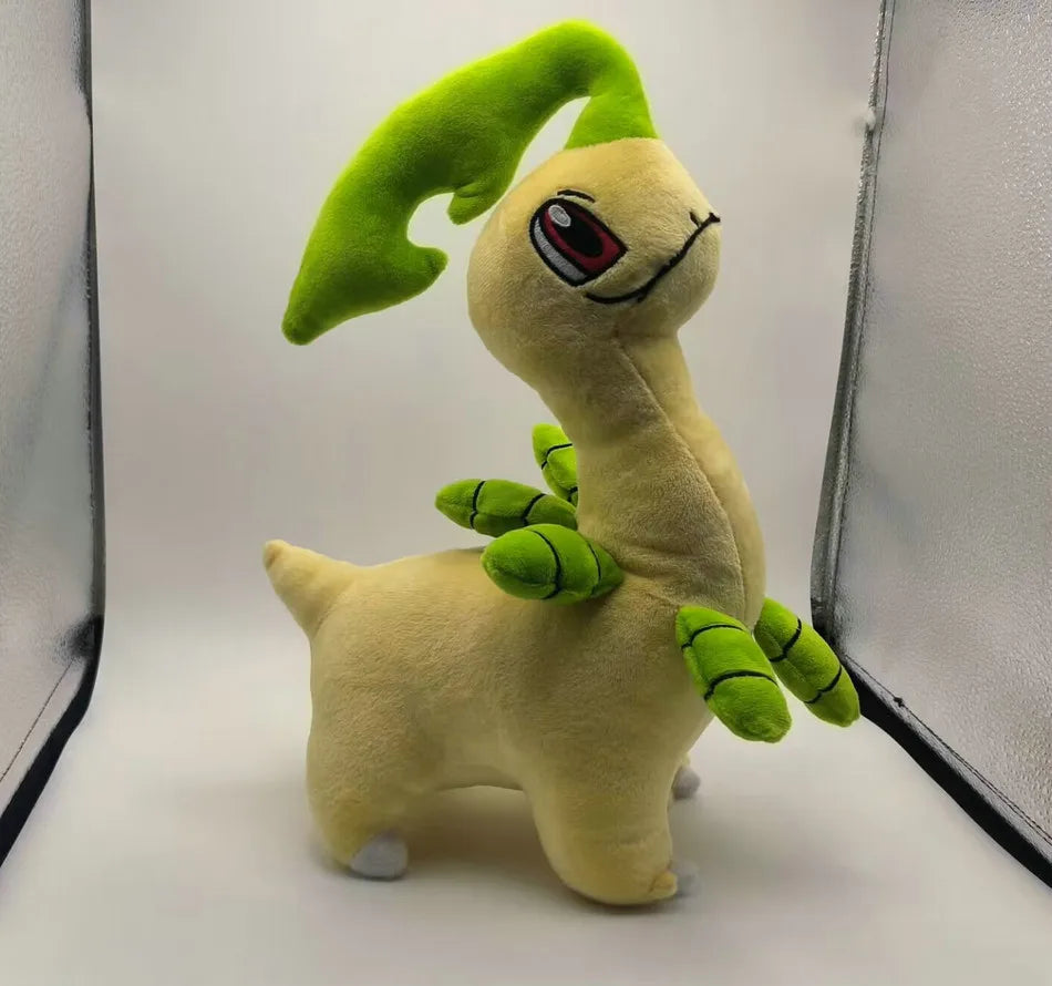 Bayleef and chikorita stuffed animal plush soft toy pillow pals plushie