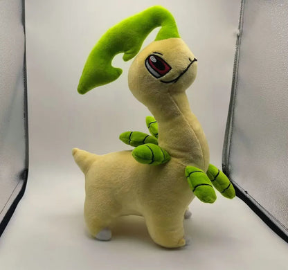 Bayleef and chikorita stuffed animal plush soft toy pillow pals plushie