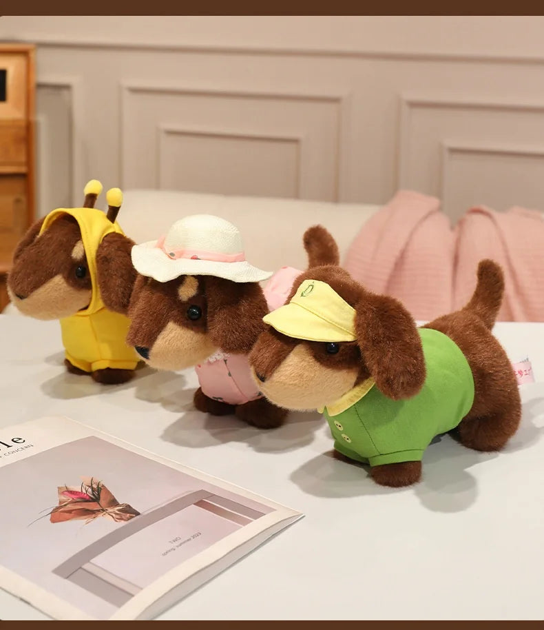 Dressed Dog Plush stuffed animal plush soft toy pillow pals plushie