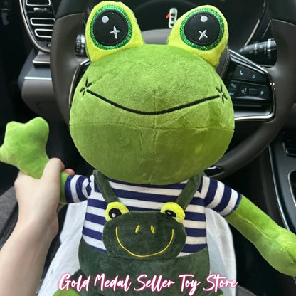 Jab Frog Coach Plush Toy – Cute Gaming Frog Stuffed Animal