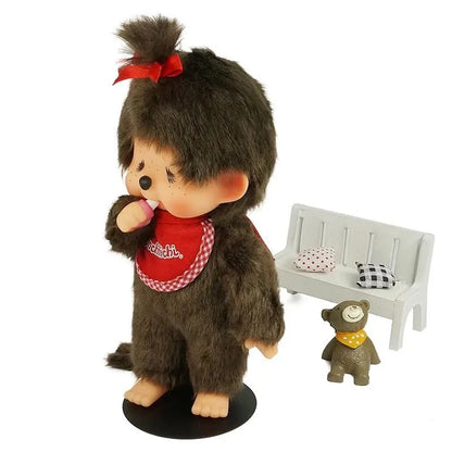 Monchhichi 18cm Plush Doll – Boy & Girl Collectible Toy