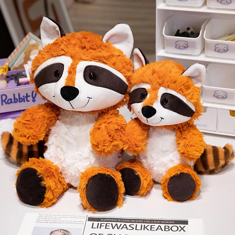 Kawaii Raccoon Plushies stuffed animal plush soft toy pillow pals plushie